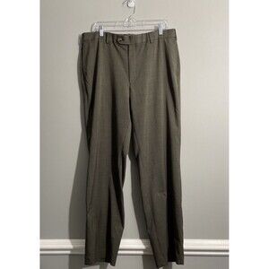 savane men's pleated stretch crosshatch dress pant Savane Men's Pleated Stretch Crosshatch Dress Pants in Gray 30x30